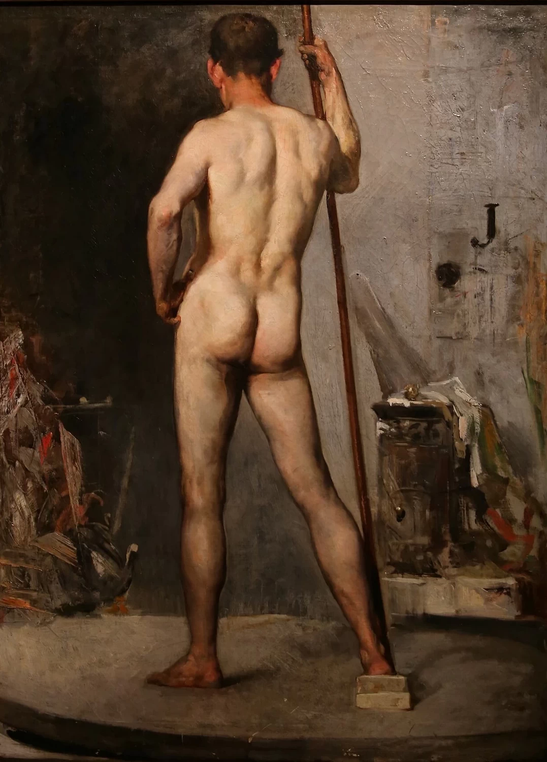 Studio accademico di nudo al naturale, 1887 - Museu de Belles Arts de València